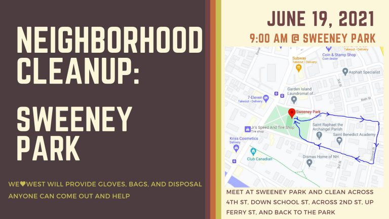 Neighborhood Cleanup: Sweeney Park