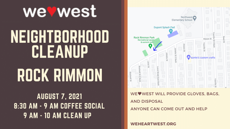 Neighborhood Cleanup: Rock Rimmon