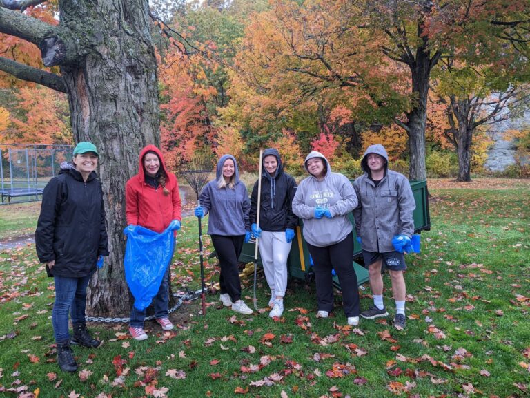 Rimmon Rock Cleanup (in the Rain)